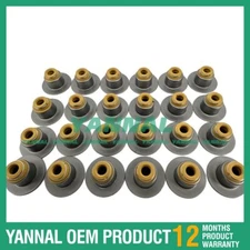 24X Valve Oil Seal For Cummins QSB5.9 Linde H 160/1200 D Blade forklift Engine