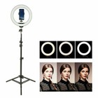 ANELLO LUMINOSO LED CON TREPPIEDI PER SELFIE LUCE TIK TOK RING LIGHT10" TELEFONO