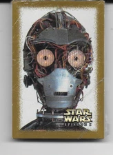 RARE COMPLETE SET SERIES FOUR STAR WAR EPOSODE I 18-STICKER CARD SET