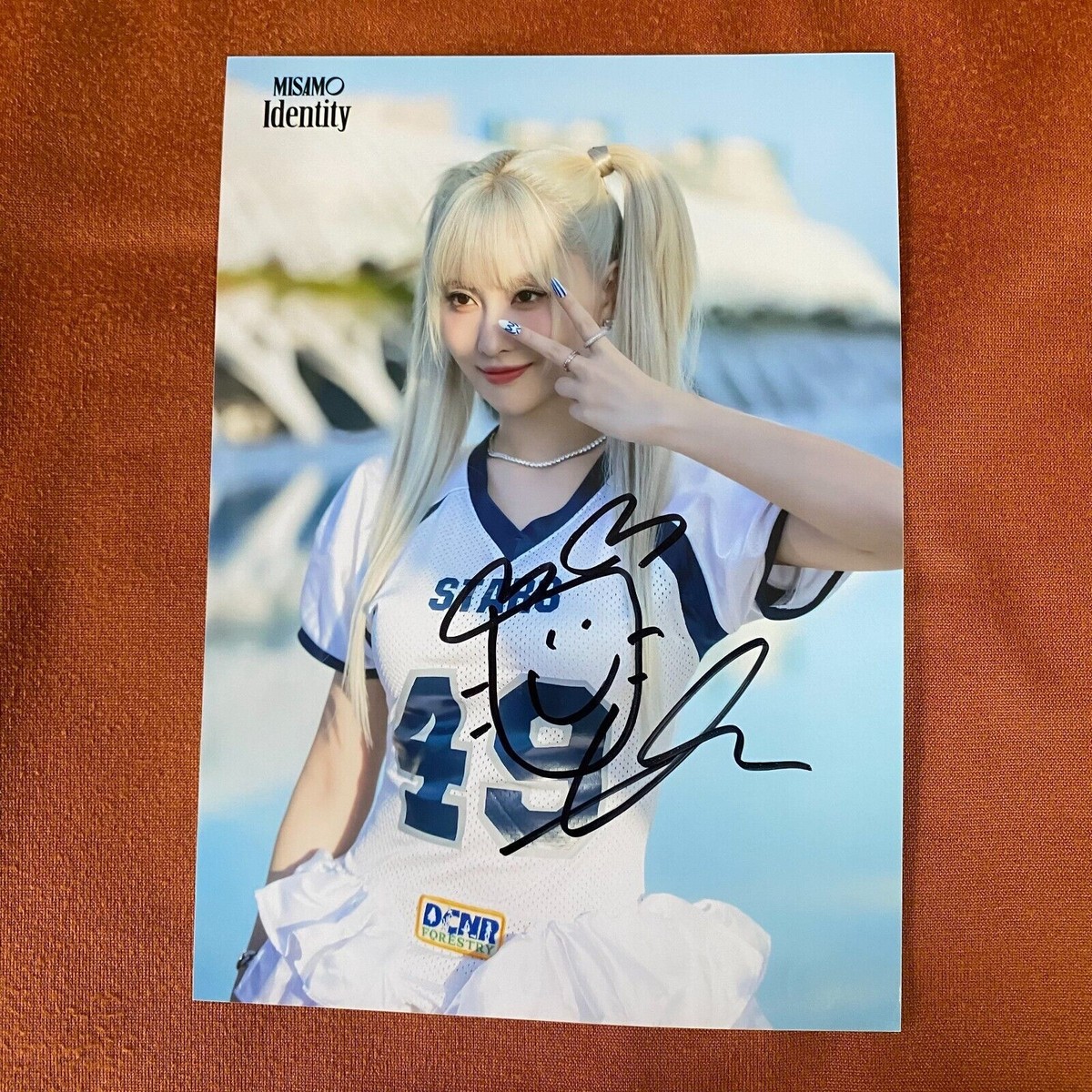 TWICE THIS IS FOR アメリカ盤 サイン モモ MOMO US TWICE this is for アメリカ盤 サイン モモ TWICE THIS IS FOR