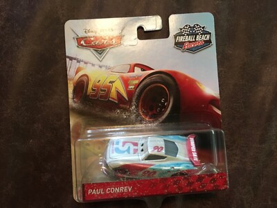 Disney Cars 3 Fireball Beach racers Paul Conrev Bumper Save - NEW