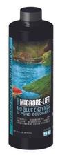 Microbe Lift Bio-Blue Enzymes & Pond Colorant 1 Pint