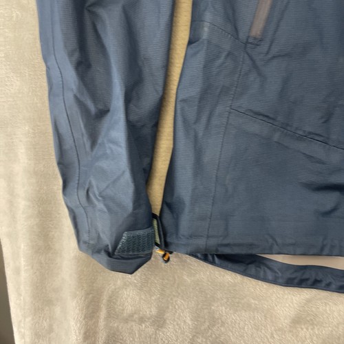 REI Coop Rain Jacket Women's Sz XS Blue Hooded Coat Full Zip Waterproof eVent - Picture 4 of 15