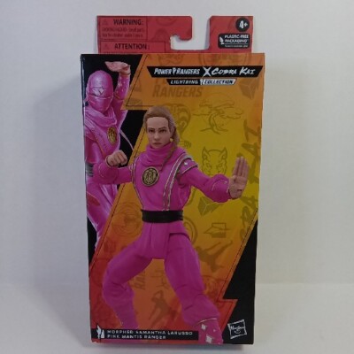 New Pink Power Rangers Cobra Kai Lightning Collection. Morphed Samantha Larissa