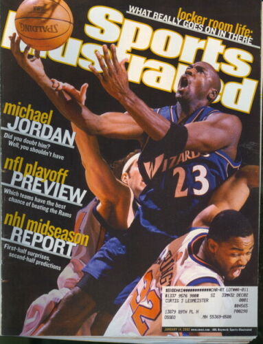 2002 Sports Illustrated: Michael Jordan - Washington Wizards/NFL Playoffs - Picture 1 of 1