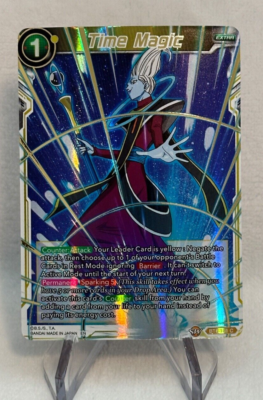 Time Magic - BT5-101 C Gold Stamped Foil- Dragon Ball Super Mythic Booster  | eBay