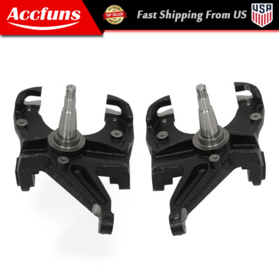 2.5'' Front LH & RH Drop Spindles Suspension For Chevrolet C10 Panel 63-67 2WD