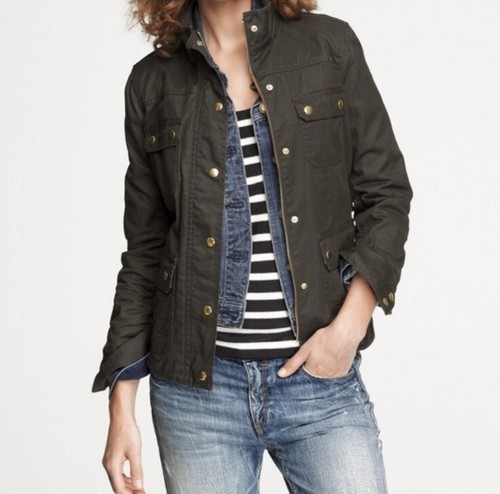 J. Crew The Downtown Field Brown Jacket 