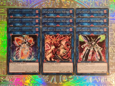 Yu-Gi-Oh 9 Card Topologic Deck Core Lot Bundle Rare M Pack Fresh CRBR Link  | eBay UK
