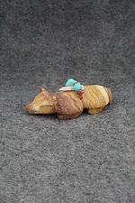 Badger Zuni Fetish Carving - Douglas Martza