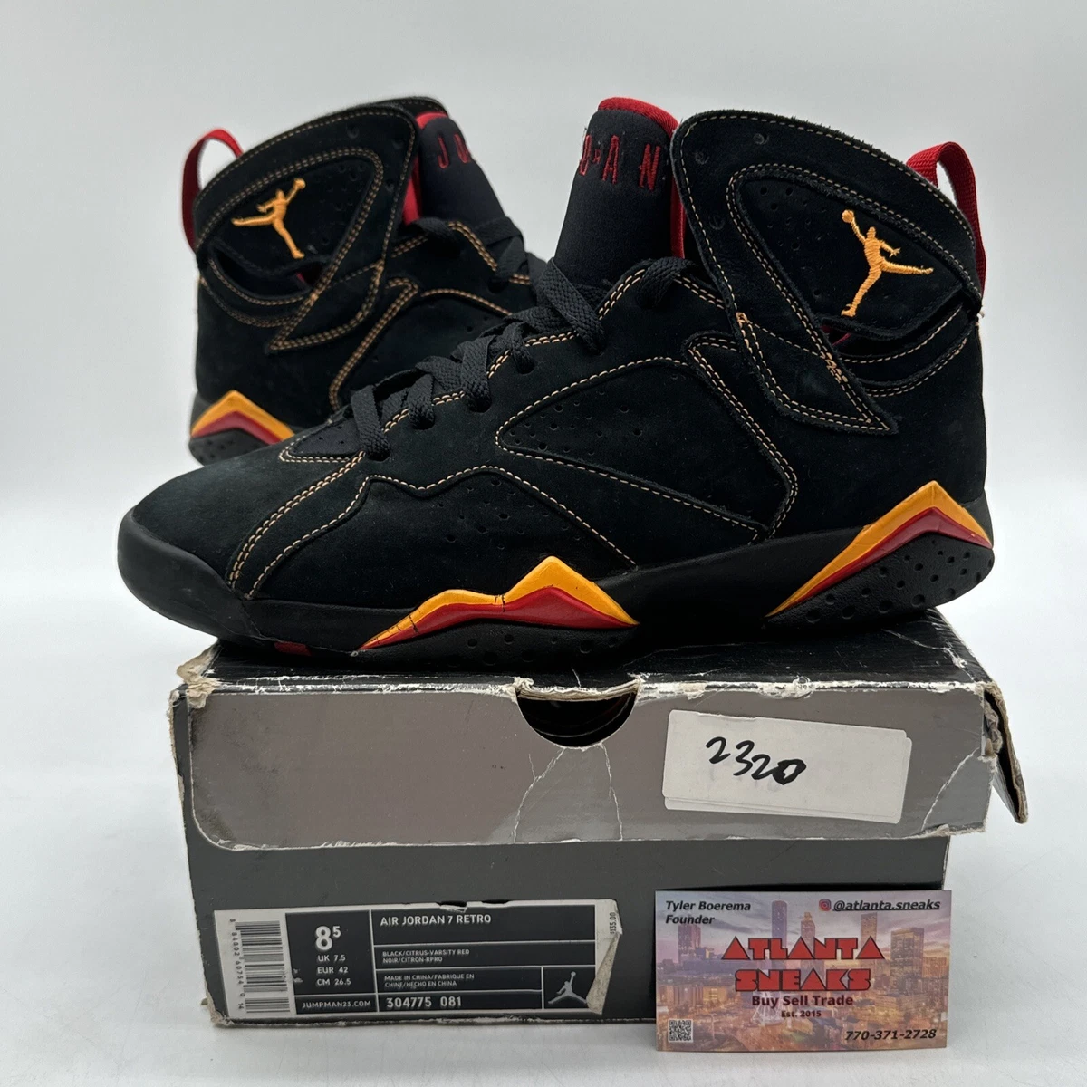 Jordan 7 suede hotsell