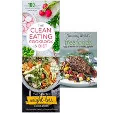The Clean Eating Cookbook & Diet,The Diabetes Weight Loss 3 Books Collection Set