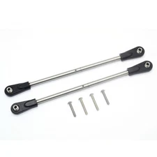 GPM Racing Stainless Steel Adjutable Rear Upper Chassis Link Tie Rods : UDR