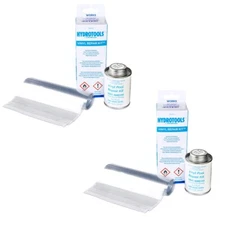 2 Pack HydroTools by Swimline Swimming Pool Vinyl Liner Patch / Kit - Large