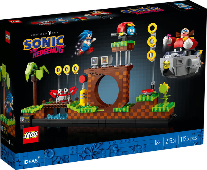 シン Original LEGO® Ideas 21331 - Sonic the Hedgehog™ – Green