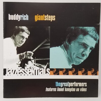 Buddy Rich Giant Steps CD VG Jazz + Free Outer Sleeve