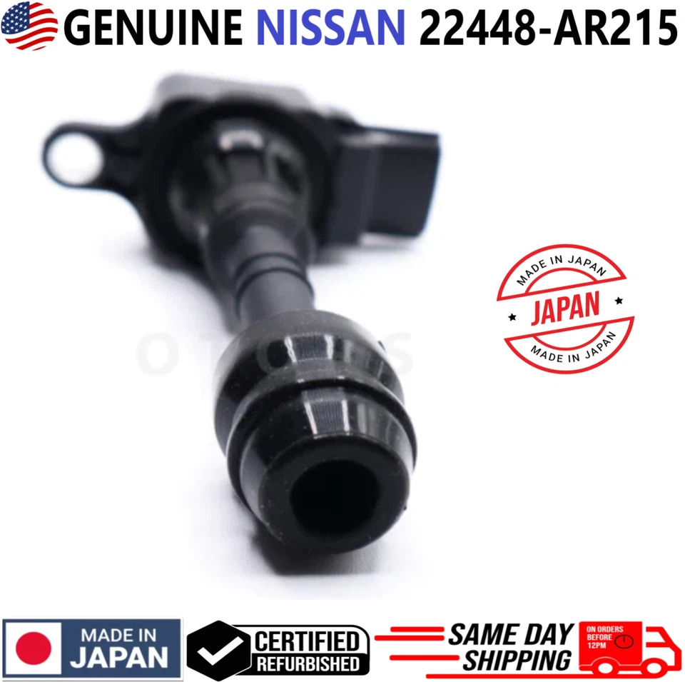 GENUINE Ignition Coils For 2003-2010 Infiniti FX45 M45 Q45 4.5L V8, 22448-AR215 - Image 2 of 4