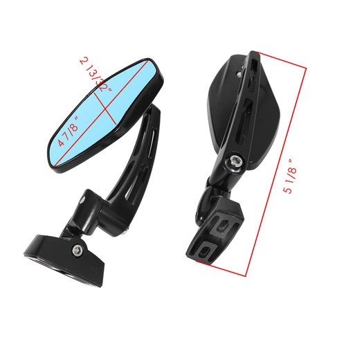 Espejos retrovisores de moto para Yamaha YZF R1 R6 R6S 1000 600 SUZUKI GSXR 600 - Imagen 2 de 11
