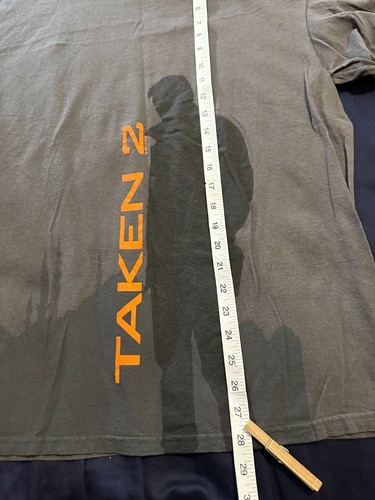 Delta - Maglietta promozionale TAKEN 2 film ~ XL ~ Liam Neeson - Foto 2 di 7