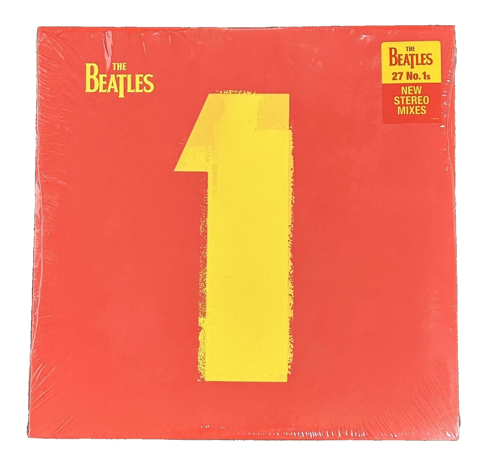 The Beatles Mint (M) Grading 33 RPM Speed Vinyl Records