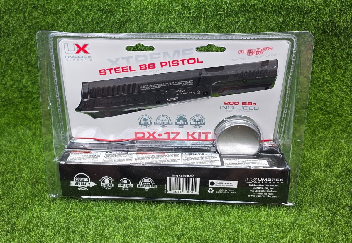 エアガンセット Umarex DX17 Deluxe Xtreme Spring Powered .177 BB Gun Starter Kit