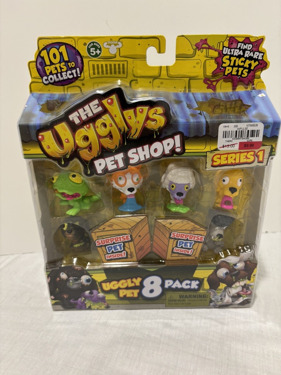 The Ugglys Pet Shop 8 Pack of Uggly Pet Figures Series 1 | eBay