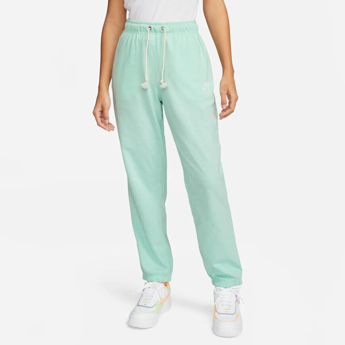Blue Mint Green Nike Joggers Nike Womens Sportswear Loose Fit