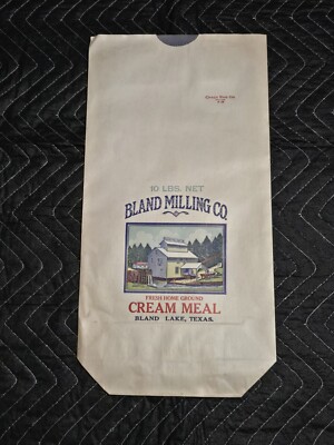 Bland Milling Co Cream Meal 10 lbs Paper Bag
