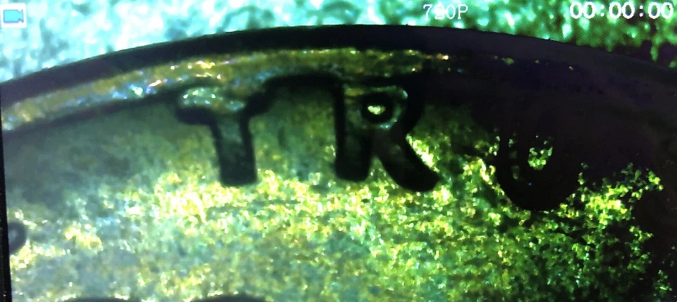 [US14] 1968 US Lincoln Penny No Mint Mark, Error On Top Rim, L On Rim, AU - Image 4 of 4