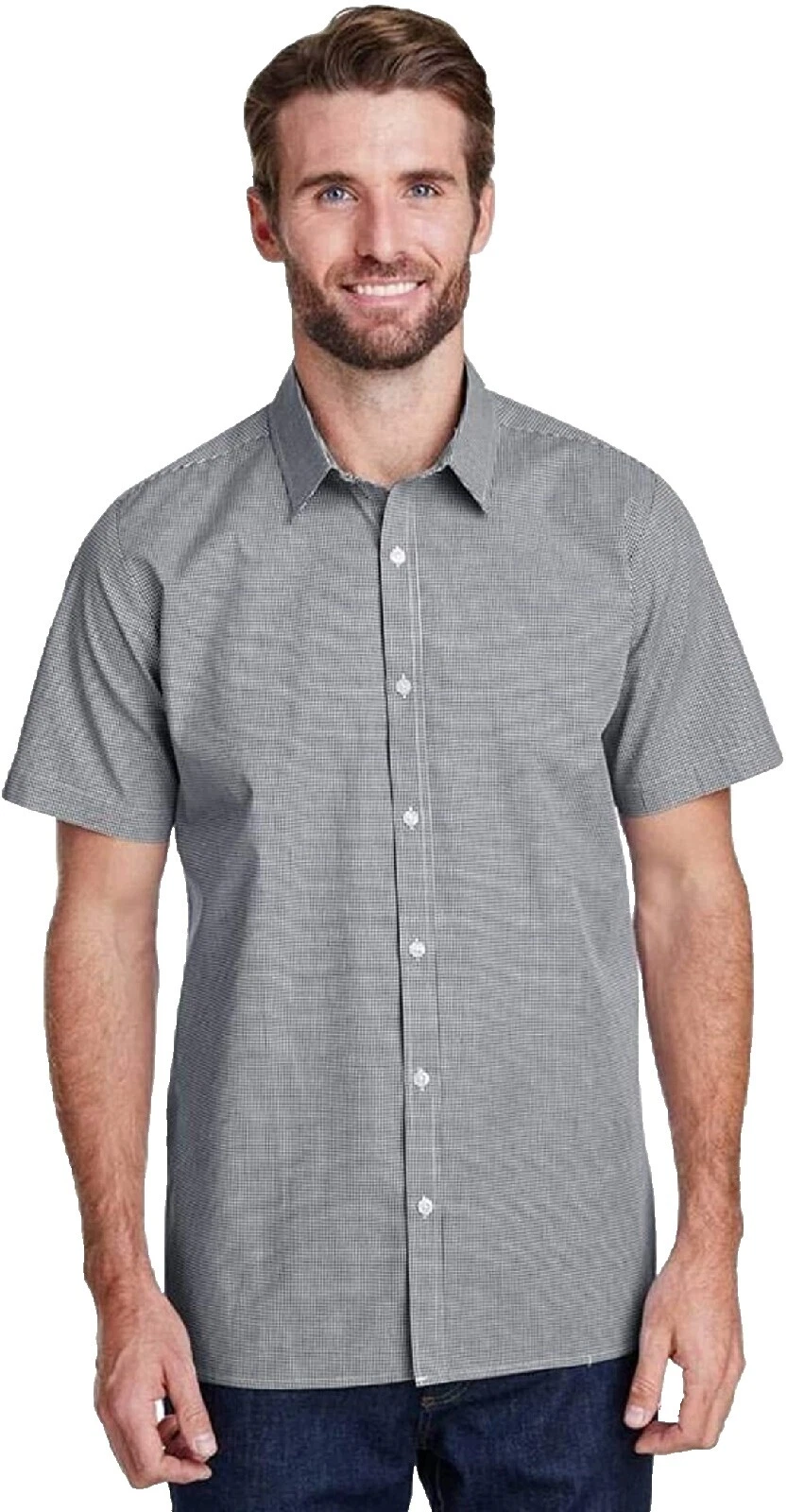 Camisas blancas Artisan Manga Corta para Hombres