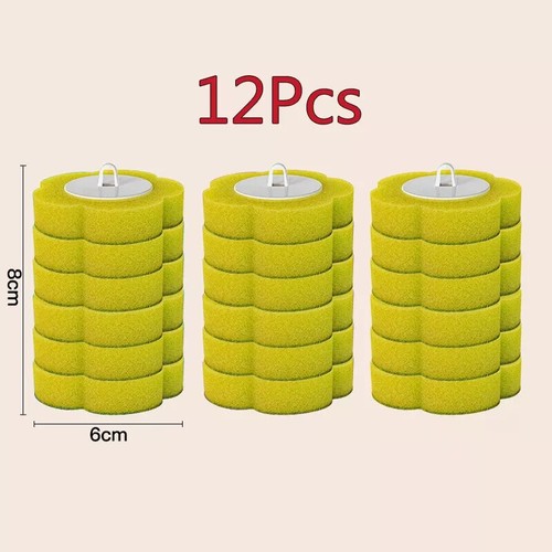 Sistema de limpieza de inodoros desechables - Solo recargas - púrpura o amarillo disponible, - Imagen 3 de 4