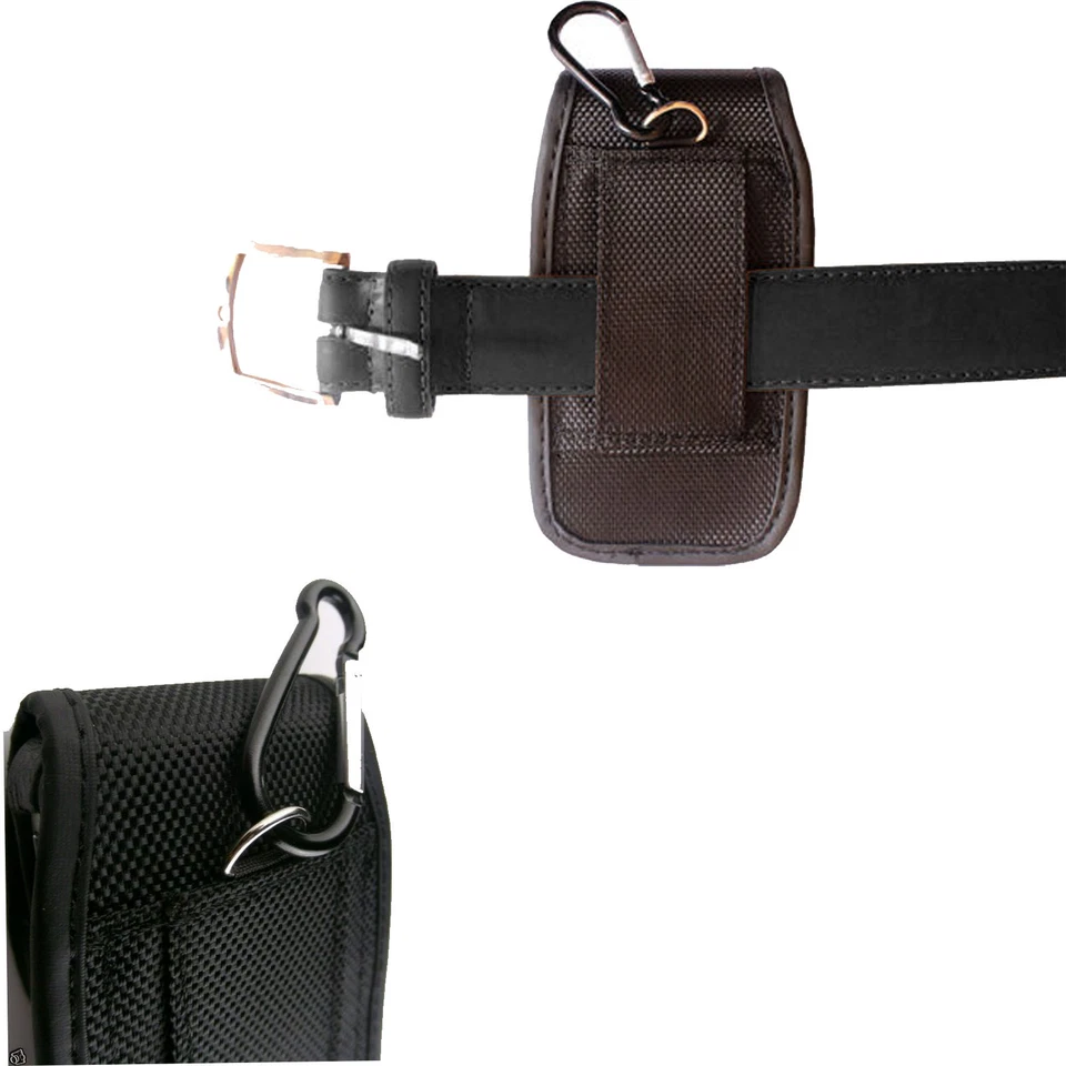 Universal Nylon Belt Loop Case Cover Holster Pouch for Large Mobile Phone - Image 4 of 4