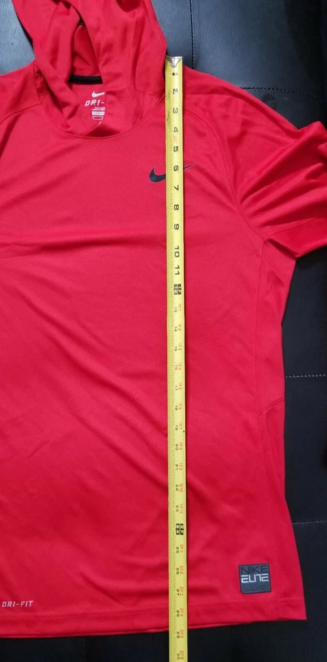Camisa de basquete masculina Nike Elite Shooter Dri-Fit LS vermelha 840304-657 tamanho pequeno 🆕 - Imagem 4 de 4