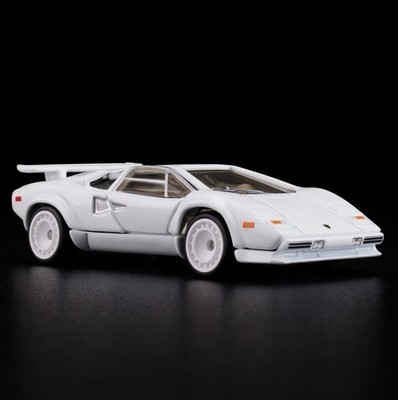 ホットウィール RLC Lamborghini Countach カウンタック Hot Wheels Red Line Club White 1982 Lamborghini Countach 1:64