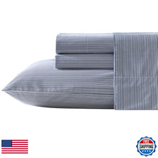 Nautica - King Size Sheet Set Crisp Tailored Cooling Sheets A Smooth Cotton
