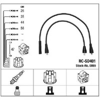ZüNdleitungssatz FüR Skoda Rapid 120G 130G 1.2 1.3 83 Bis 91 NGK 74313 Original