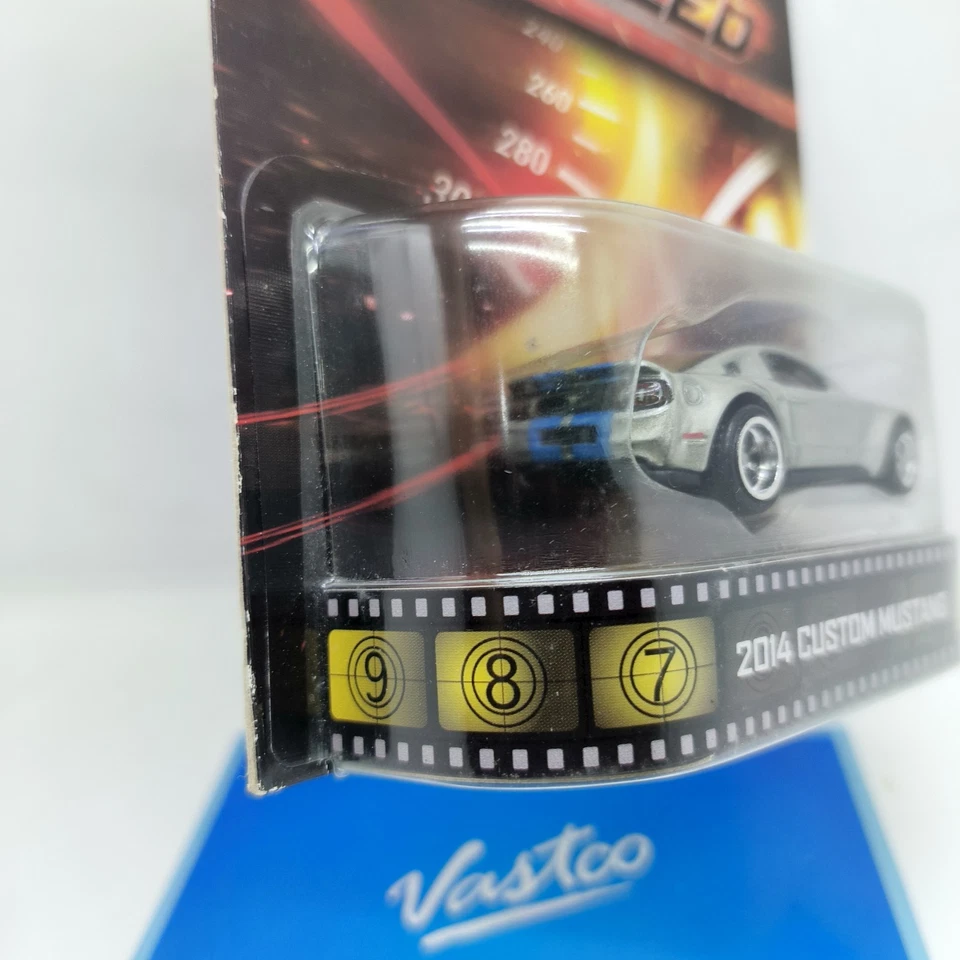 Hot Wheels 2014 Retro Entertainment Need for Speed - 2014 Custom Mustang BDT87 - Image 4 of 4