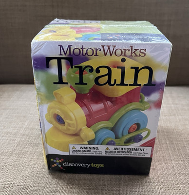 Discovery Toys MOTOR WORKS Take-Apart TRAIN with Tool - Motor & Thinking Skills