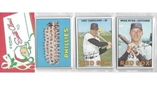 1967 Tony Conigliaro Sealed Topps 12 Card Holiday Baseball Pack Boston Red Sox⚾️ 1967 Tony Conigliaro Sealed Topps 12 Card Holiday Baseball Pack Boston Red Sox⚾️