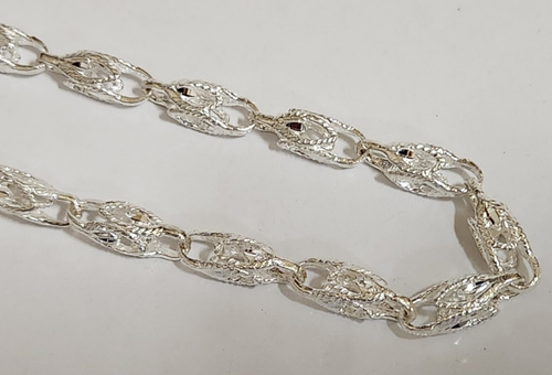 Men's Lady's 925 Silver Turkish Link Rope Chain Necklace 30in inch Long 5mm Wide - Picture 2 of 10