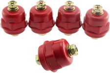 5PCS Busbar Insulator Resin Standoff M6 Electrical Insulators
