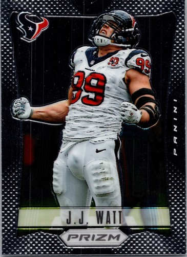 J.J. Watt [Prizm] #77 2012 Panini Prizm card