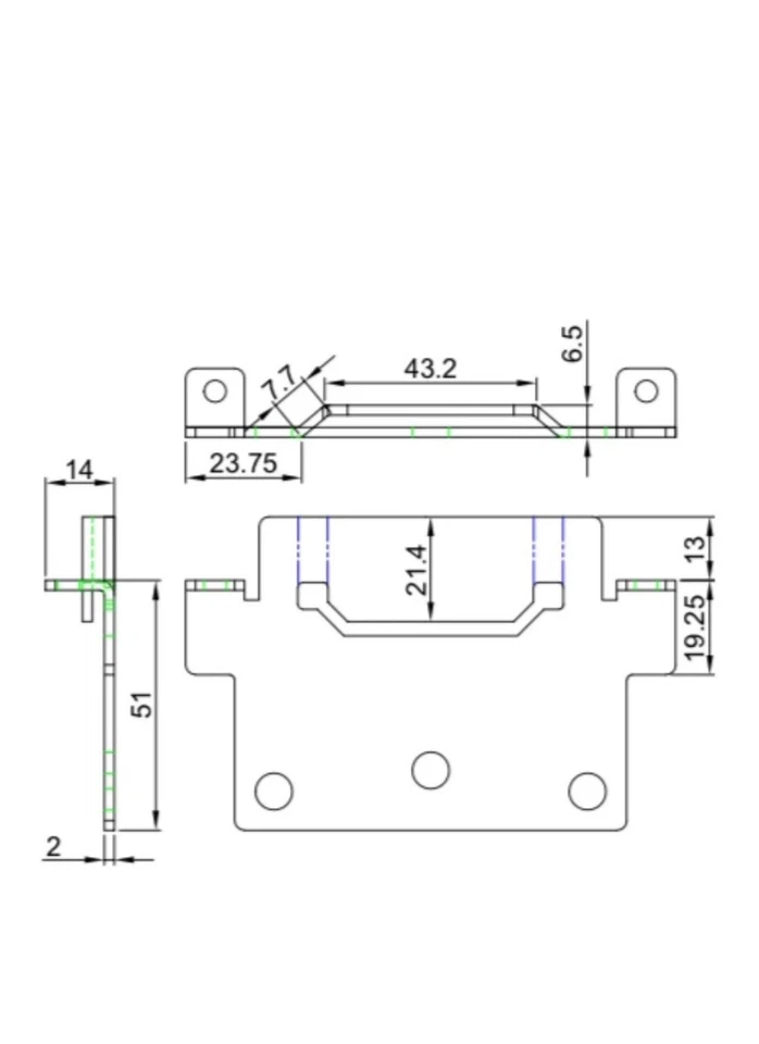 For Ikea Skorva Midbeam Bed Mounting Bracket X6 Camper Conversion Bracket 116791 - Image 2 of 4