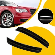 For 2015-2023 Chrysler 300 300c 300s Front White Led Bumper Side Marker Lights For 2015-2023 Chrysler 300 300c 300s Front White Led Bumper Side Marker Lights