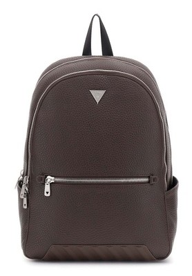 GUESS Torino Backpack Rucksack Rucksack Dark Brown dunkelbraun Neu