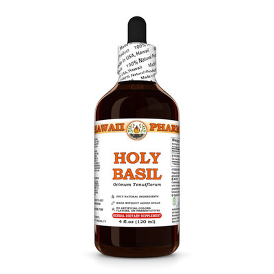 Holy Basil (Ocimum Tenuiflorum) Dried Leaf Liquid Herbal Extract