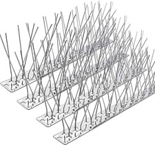 PANGCH Bird Spikes,Stainless Steel Bird Spikes Metal Bird Spikes Fence Spikes