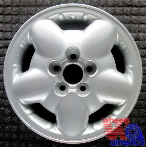 Wheel Rim Dodge Neon 14 1997-1999 GA07PAK PL54PAK RY42PAKAA OEM Silver OE 2083 - Image 3 of 4