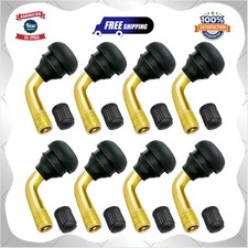 8pcs PVR70 90 Degree Angled Tubeless Tire Valve Stems for Motorcycle Scooter ATV