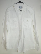 Defense Logistics Agency Garrison Collection The Perfect Fit Mens 17 White Butto